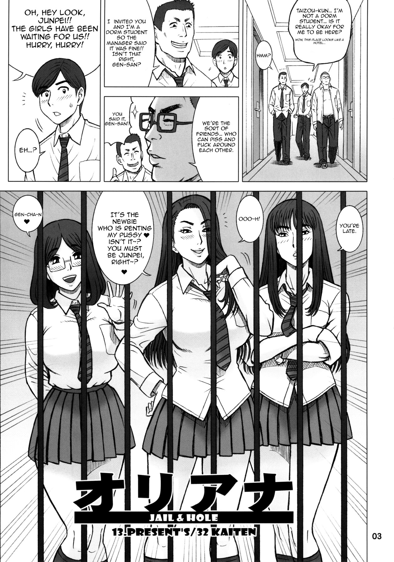 Hentai Manga Comic-Jail & Hole-Read-2